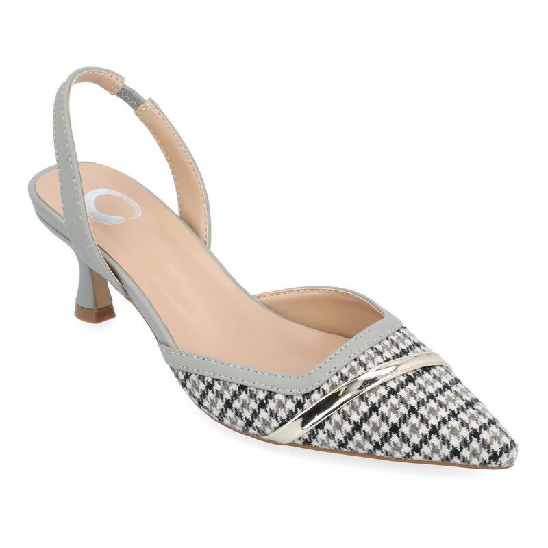 ジュルネ コレクション レディース シューズ パンプス Journee Collectionellia Womenslingback Pumps Gray グレー