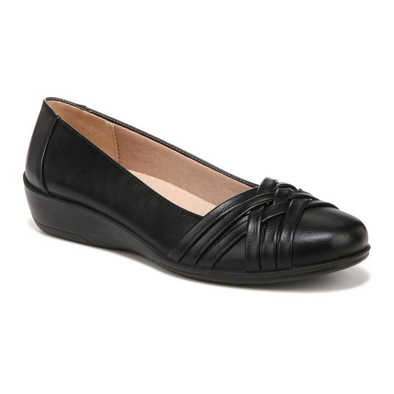 ライフストライド レディース シューズ サンダル LifeStride Incredible Womenslipons Flats Black ブラック