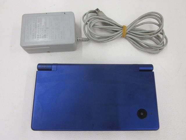 中古品 ゲーム ニンテンドーDS 本体 Dsi TWL-001 メタリックブルー 本体 周辺機器付き