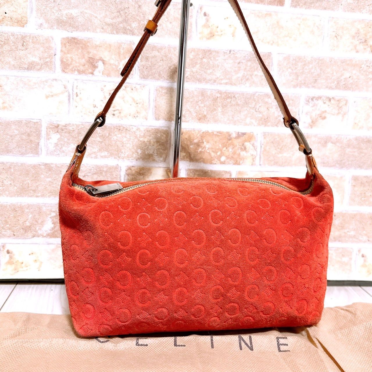 (格安) CELINE(セリーヌ)ハンドバッグ スエード 肩掛け