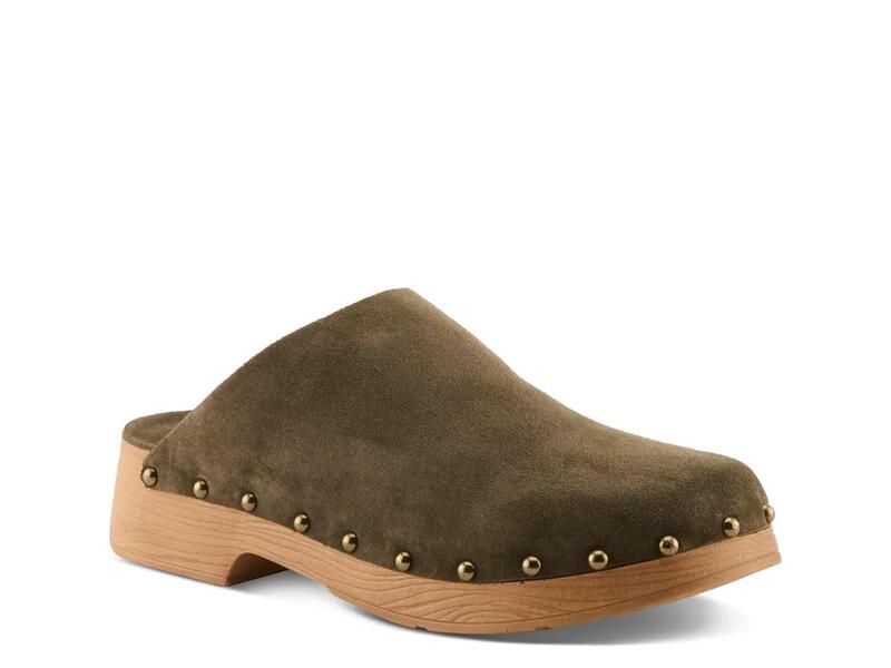 スプリングステップ レディース シューズ サンダル Spring StepLolarue Clog Dark Green グリーン