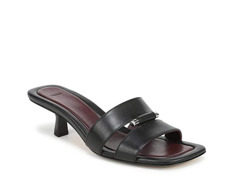 ヴィンス レディース シューズ サンダル VincePiper Sandal Womens Black Leather ブラック