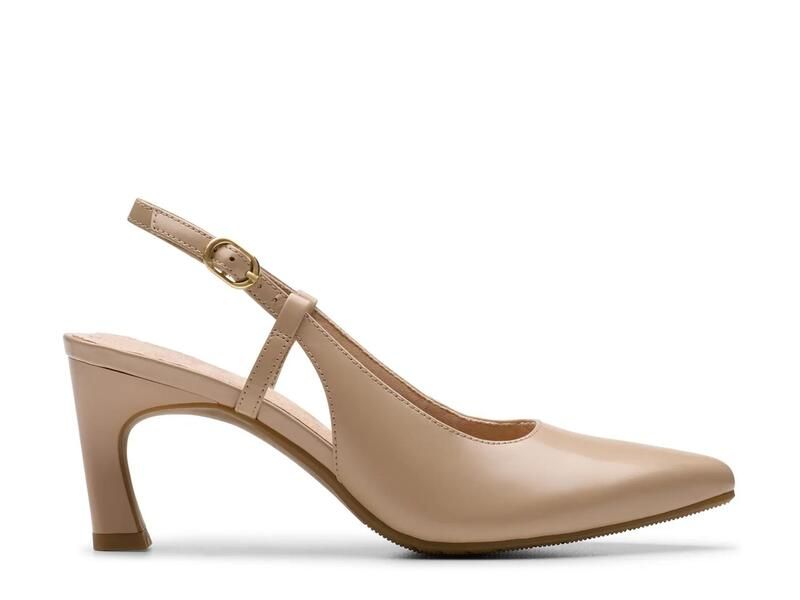 クラークス レディース シューズ パンプス ClarksTammitha Strapump Beige Leather ベージュ