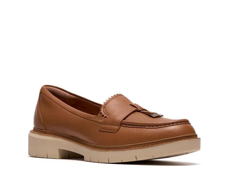 クラークス レディース シューズ サンダル ローファー ClarksWestlynn Bella Loafer Tan Leather タン クラークス レディース シューズ サンダル ローファー ClarksWestlynn Bella Loafer Tan Leather タン