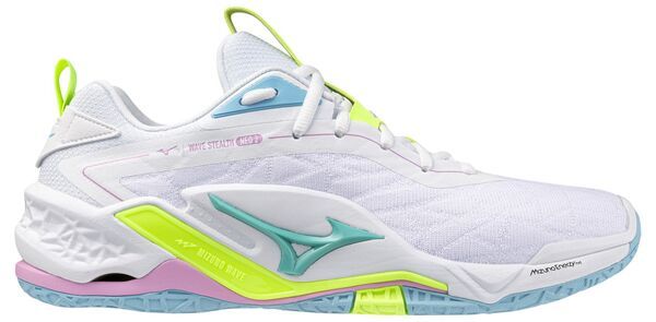 ミズノ メンズ シューズ スニーカー Mizuno Wave Stealth Neo 2 Volleyball Shoes Lime ライム