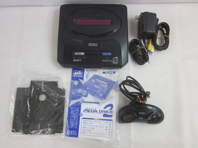 中古品 ゲーム セガ メガドライブ 本体 メガドライブ2 HAA-2502 箱
