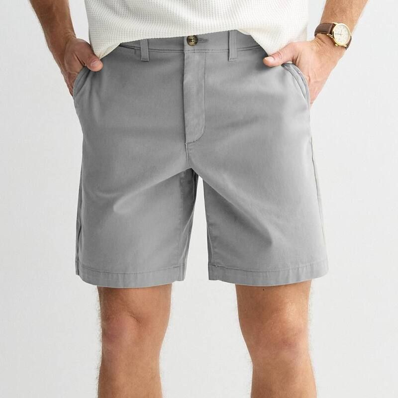 ソノマ レディース ボトムス ハーフパンツ・ショーツ ショートパンツ Sonoma Goods For Life 9Inch Flexwear Flat Front Shorts Alloy