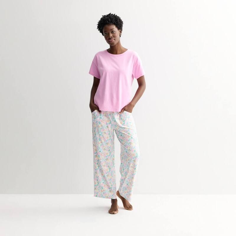 ソノマ レディース アンダーウェア ナイトウェア パンツ Womensonoma Goods For Life Moms Day Pajama Top Pajama Pantset Ivory Multi Floral アイボリー