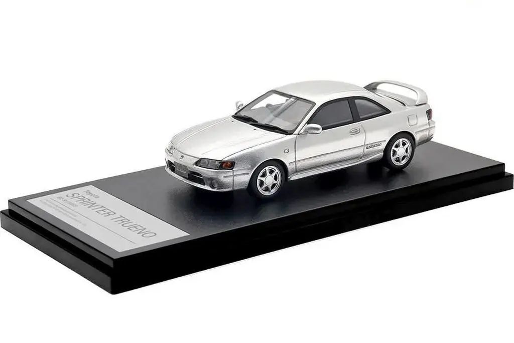 【新品】ミニカー 1/43 Toyota SPRINTER TRUENO BZ-R (1997)(シルバーメタリック) 「ハイ・ストーリーシリーズ」 [HS529SL]