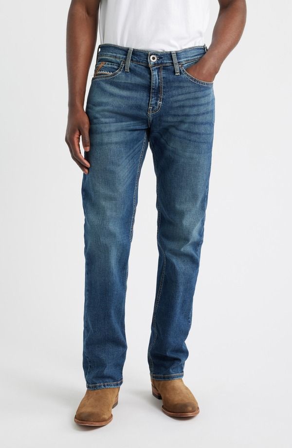 アリアト メンズ ボトムス デニムパンツ ジーンズ Ariat M8 Modern Sebastian Slim Leg Jeans Grafton