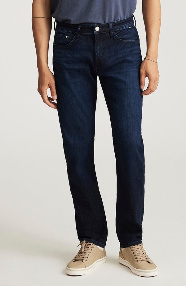 マーヴィ ジーンズ メンズ ボトムス デニムパンツ ストレート Mavi Jeans Marcuslim Straight Leg Jeans Deep Brushed Feather