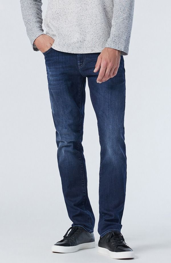 マーヴィ ジーンズ メンズ ボトムス デニムパンツ ストレート Mavi Jeans Marcuslim Straight Leg Jeans Dark Williamsburg