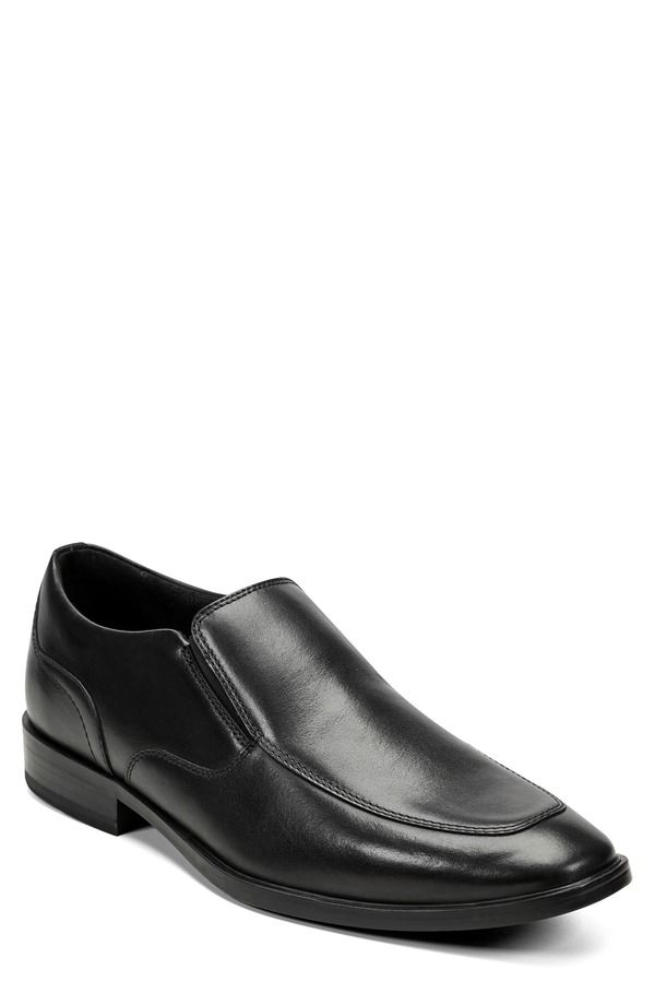 ロックポート メンズ シューズ スリッポン・ローファー Rockport Darrek Apron Toe SlipOn Shoe Black ブラック