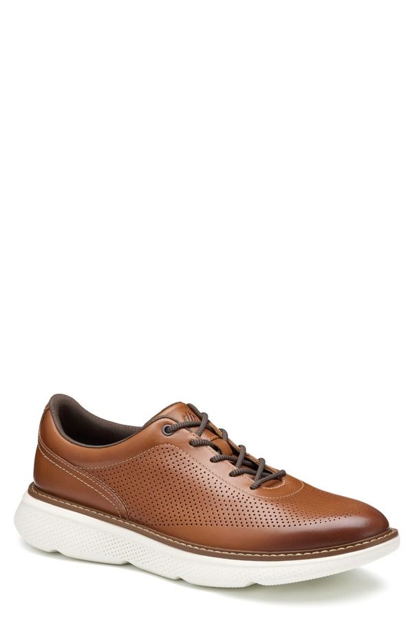 ジョンストンアンドマーフィー メンズ シューズ オックスフォード Johnston Murphy Hayden Oxford Tan Full Grain タン