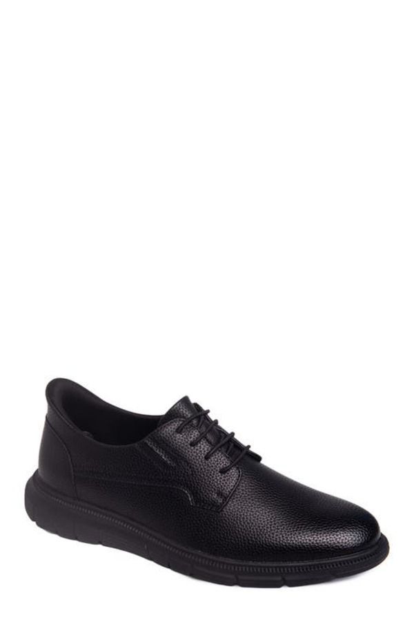 マークジョセフニューヨーク メンズ シューズ オックスフォード レザー Marc Joseph New York Cloud Street Hands Free Technology Leather Plain Toe Casual Oxford Black