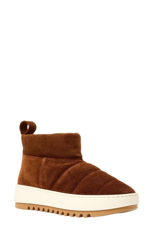 アクアタリア レディース シューズ ブーツ・レインブーツ プラットフォーム ミニ Aquatalialcee Mini Platform Waterproof Bootie Brandy Suede