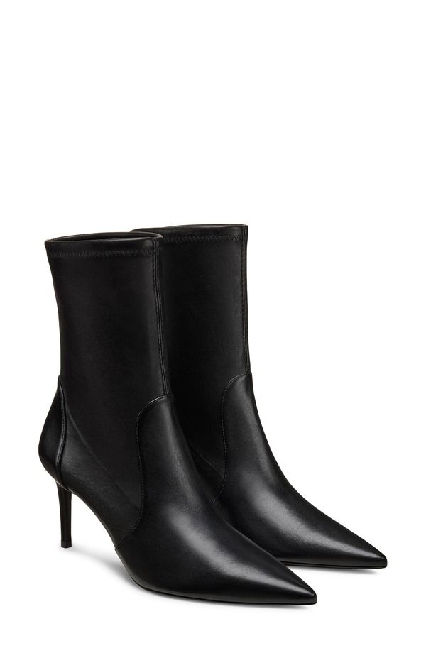 スチュアート ワイツマン レディース シューズ ブーツ・レインブーツ Stuart Weitzman Stuart Pointed Toe Bootie Black Black ブラック