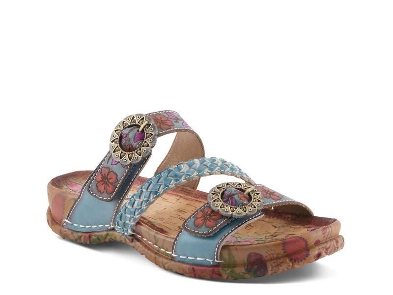 ラリティステ レディース シューズ サンダル LArtisteOn The Road Sandal Blue ブルー