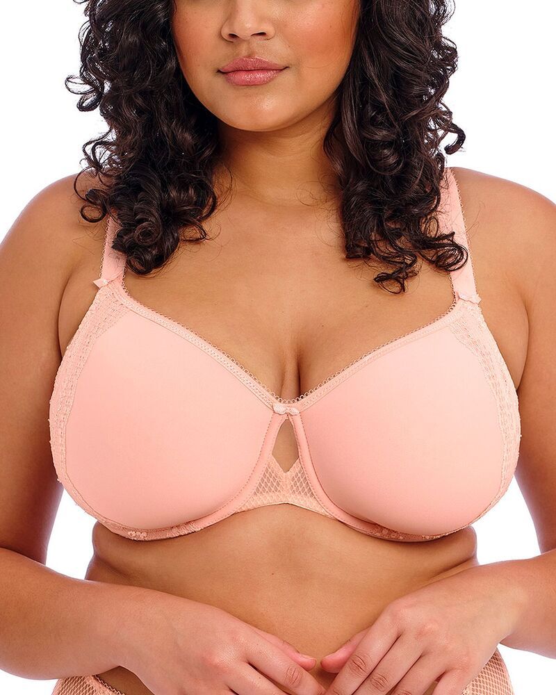 エロミ レディース アンダーウェア ブラジャー Elomi Charley Underwire Molded Spacer Bra Ballet Pink ピンク