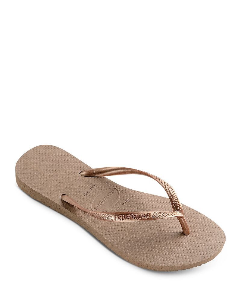 ハワイアナス レディース シューズ サンダル havaianas Womenslim FlipFlops Rose Gold ゴールド