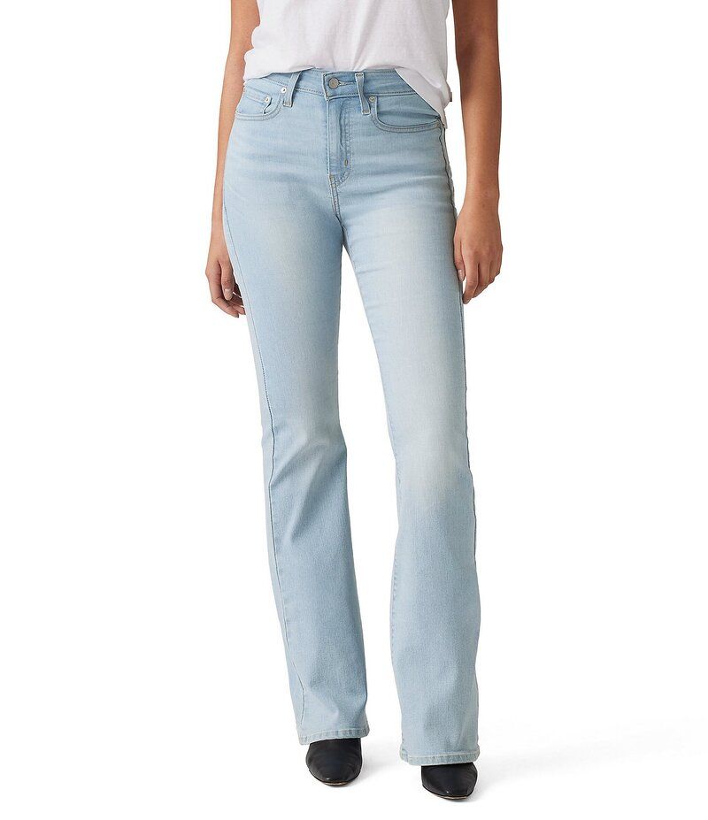 リーバイス レディース ボトムス デニムパンツ ブーツカット ブーツ ジーンズ LevisR 726 High Rise Bootcut Jeans Eternal Indigo Light Blue インディゴ
