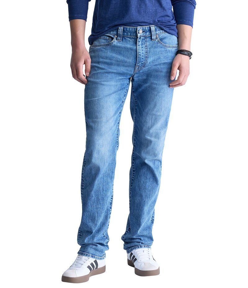 バッファロー・デイビッド・ビトン メンズ ボトムス デニムパンツ ジーンズ Buffalo David Bitton Straight Six Stretch Jeans Indigo インディゴ