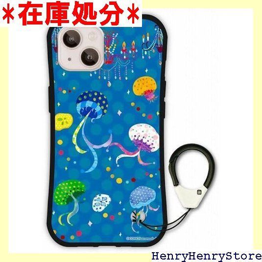 O デザイン iPhone16e互換品 ケース i-coronケース 耐衝撃 アイフォン16e互換品ケース スマホケース カバー アニマル柄 カラフル クラゲ ダンス パーティー 2916