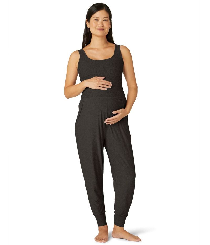 ビヨンドヨガ レディース トップス ジャンプスーツ マタニティ Beyond Yoga Spacedye Grow In Comfort Maternity Jumpsuit Darkest Night