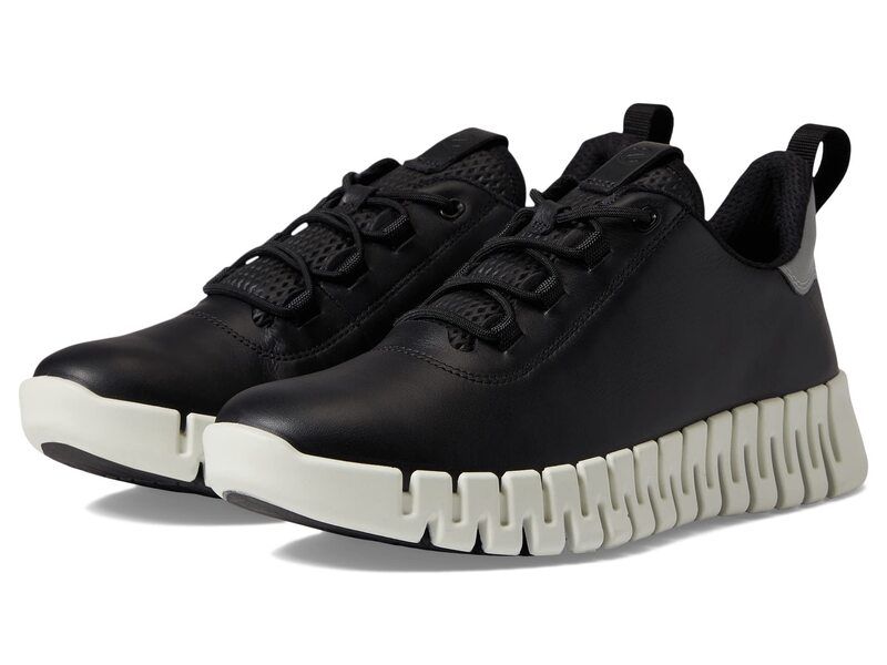 エコー レディース シューズ スニーカー ECCO Gruuv Sneaker BlackLight Grey ブラック
