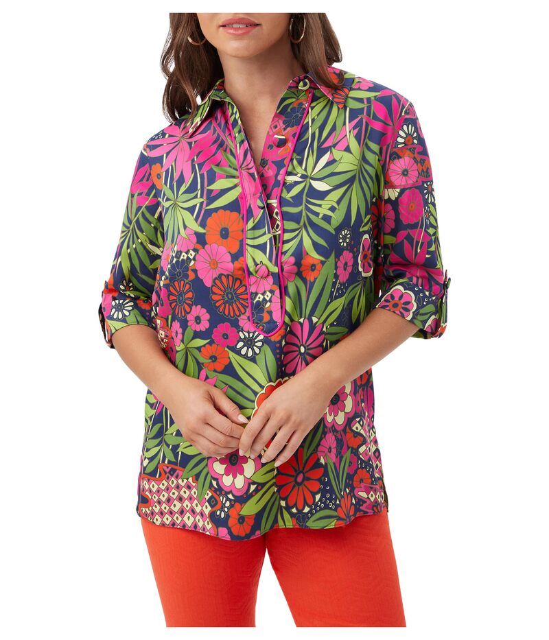 トリーナターク レディース トップス シャツ Trina Turk Portrait 2 Top Multi マルチカラー