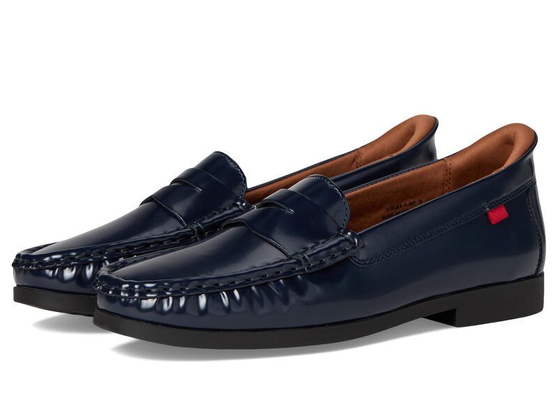 マークジョセフニューヨーク レディース シューズ スニーカー Marc Joseph New York Newbury Street Hands Free Technology Navy ネイビー