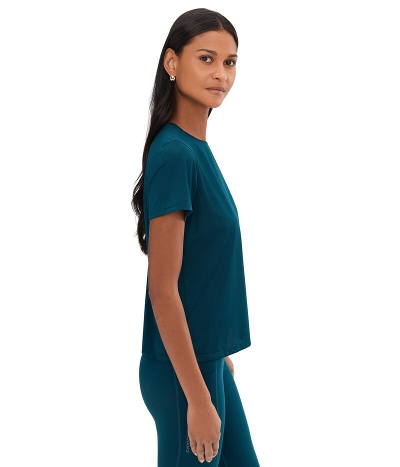 ブルックス レディース トップス シャツ Brooks Dashort Sleeve Cosmo