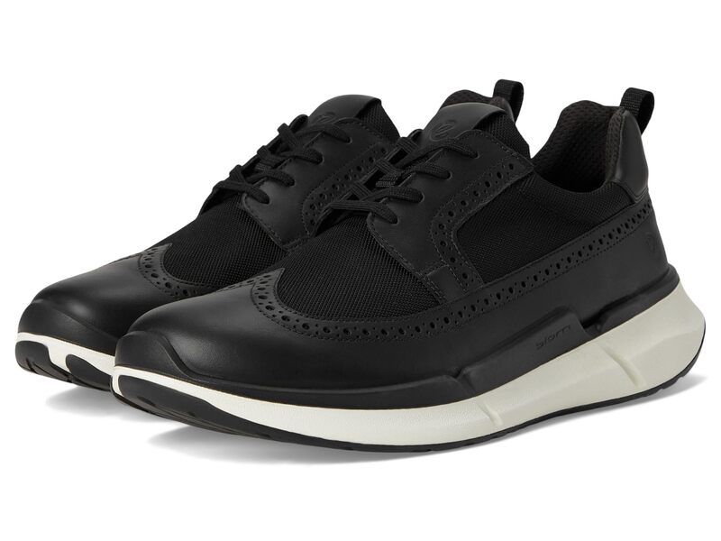 エコー メンズ シューズ スニーカー ブローグ ECCO Biom 22 Brogue Sneakers BlackBlack ブラック