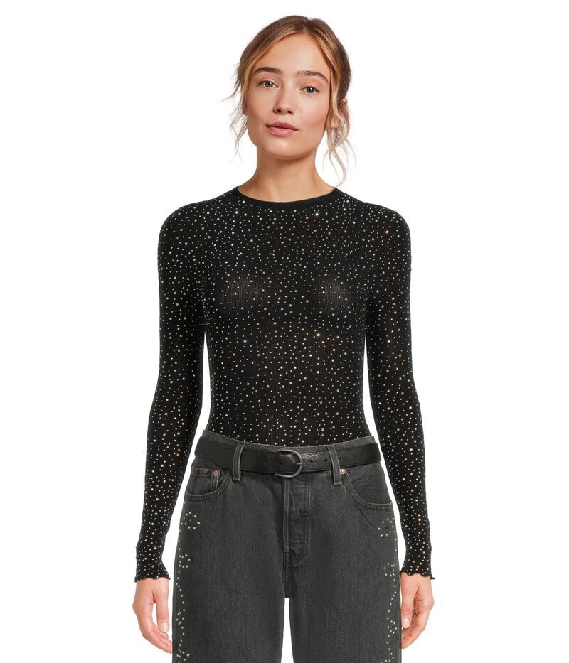 フリーピープル レディース トップス シャツ Free People Night Sky Long Sleeve Black ブラック
