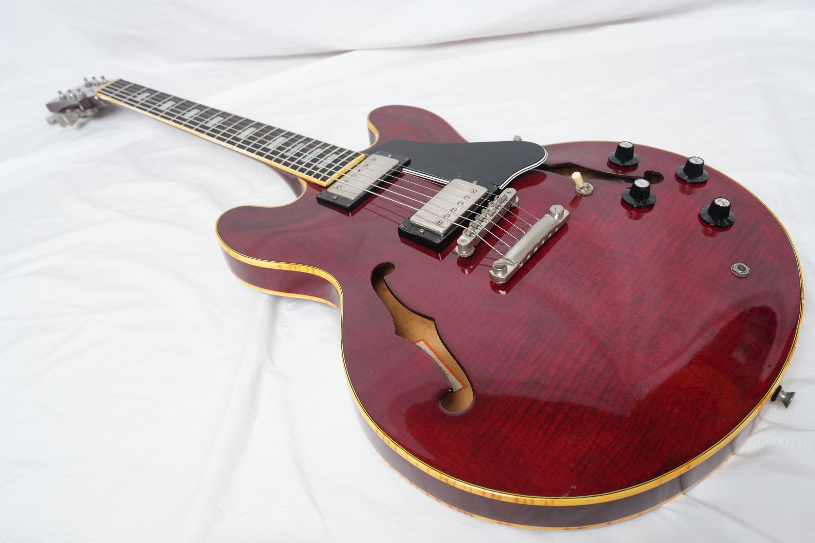 ☆Greco SA-700 WR セミアコ ES-335スタイル フレイム・ホワイト