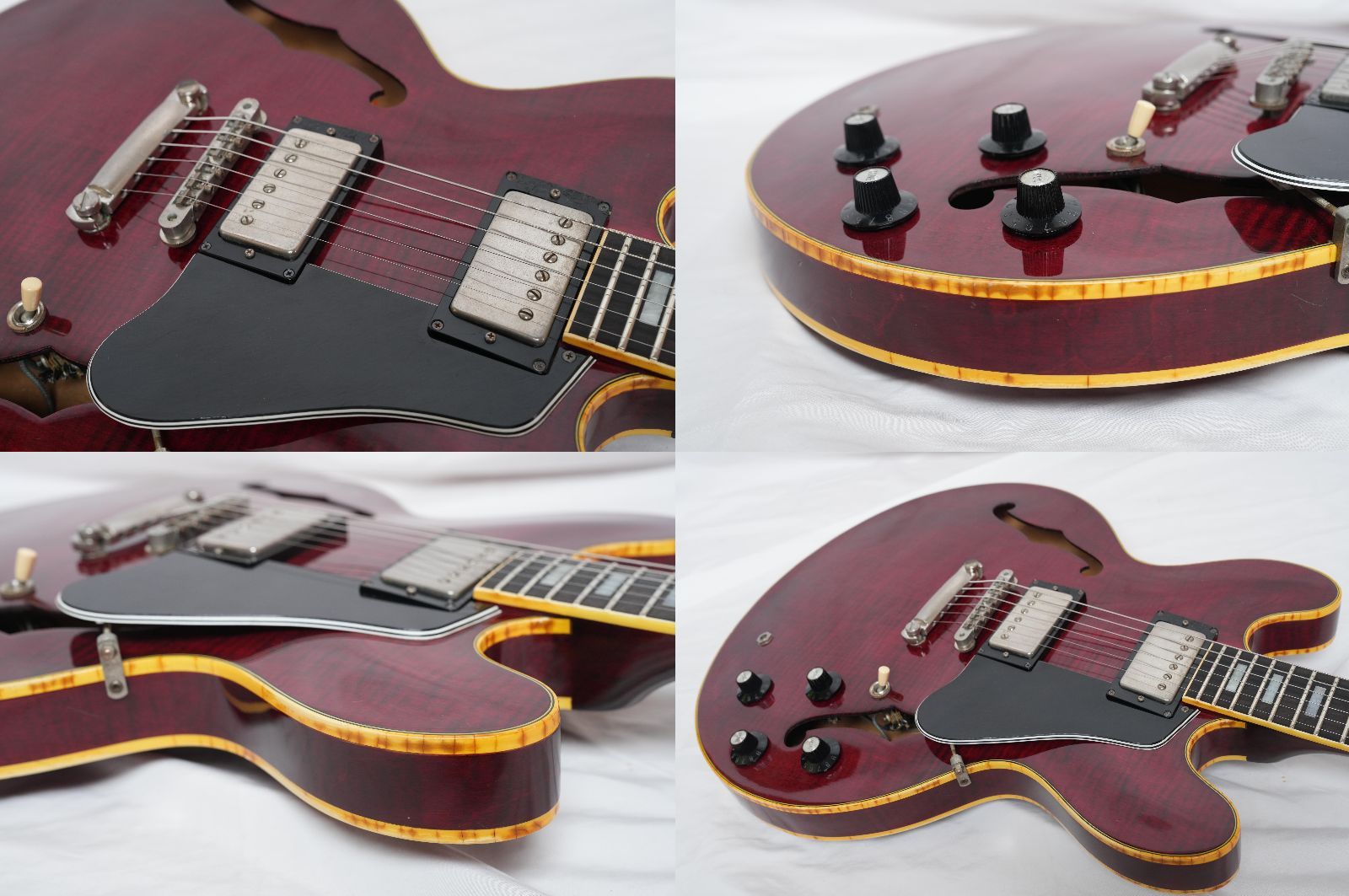☆Greco SA-700 WR セミアコ ES-335スタイル フレイム・ホワイト