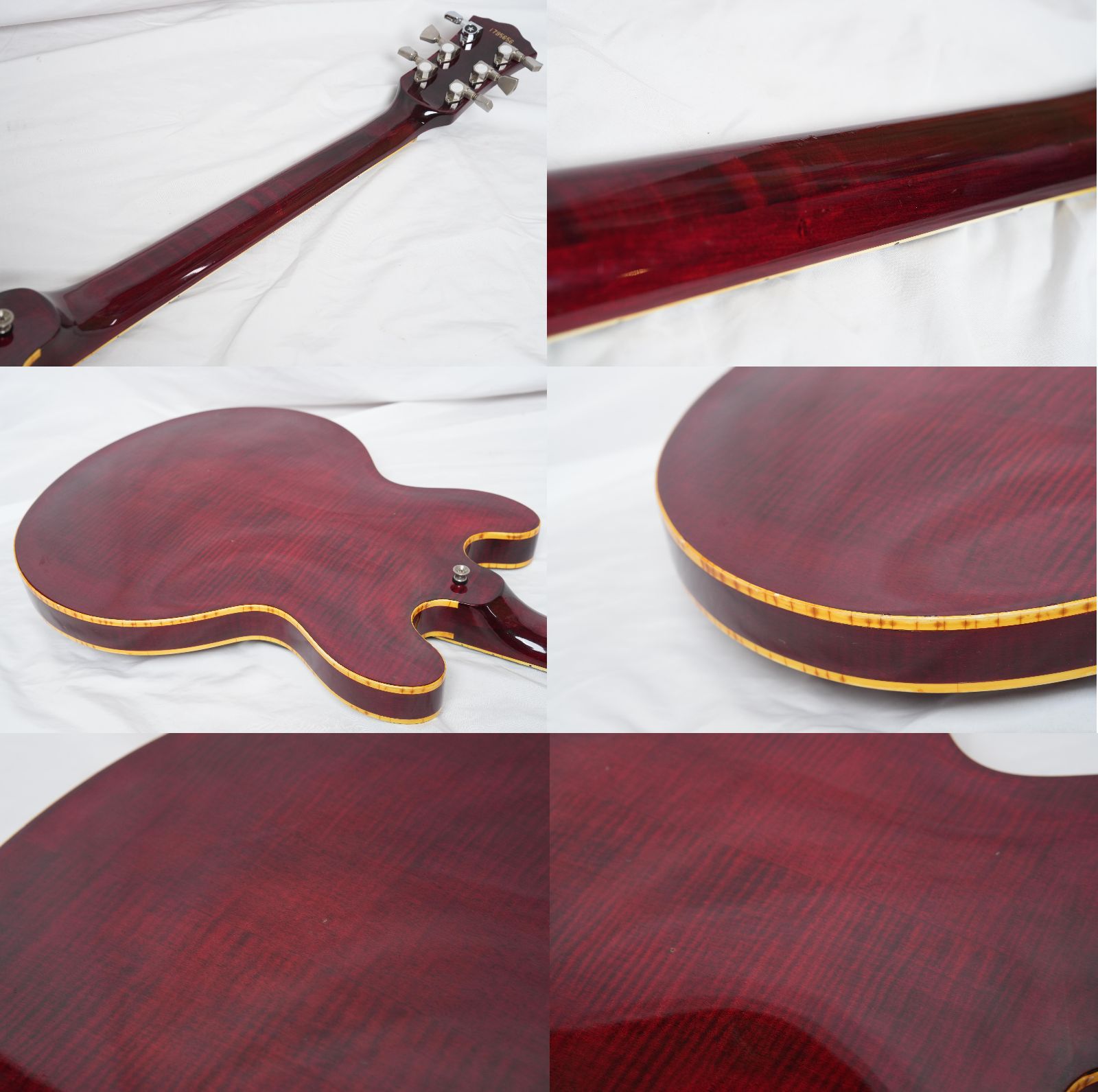 ☆Greco SA-700 WR セミアコ ES-335スタイル フレイム・ホワイト
