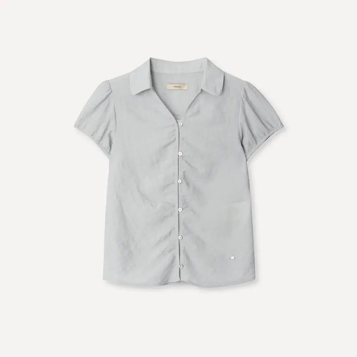 ホワス 26 SHEER BLOUSE ブラウス ライラック