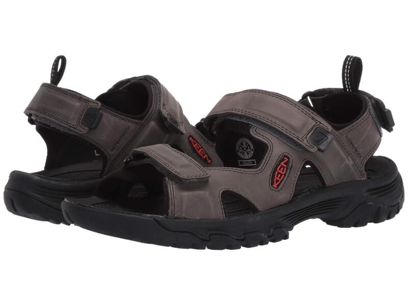 キーン メンズ シューズ サンダル KEEN Targhee III Open Toe Sandal GreyBlack ブラック