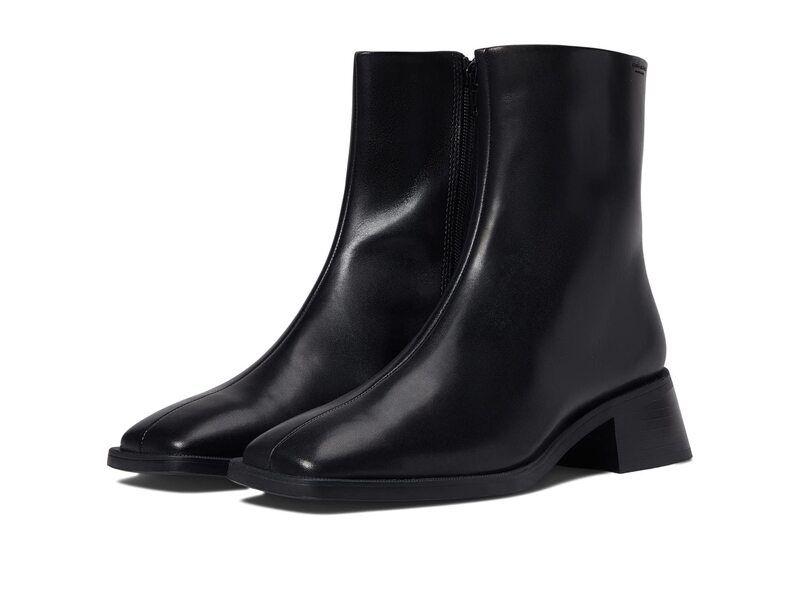 ヴァガボンド レディース シューズ ブーツ・レインブーツ レザー Vagabond Shoemakers Blanca Leather Bootie Black ブラック