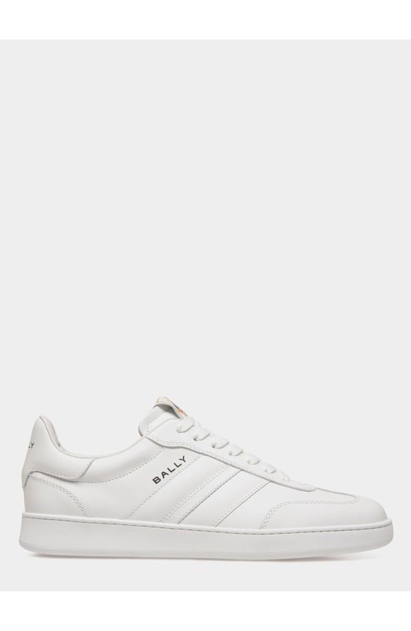 バリー メンズ シューズ スニーカー Bally Retro Crest Sneaker White ホワイト