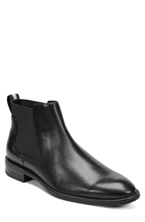 ケネスコール メンズ シューズ ブーツ・レインブーツ チェルシーブーツ チェルシー Kenneth Cole New York Tully Chelsea Boot Black Silver ブラック 38,220円