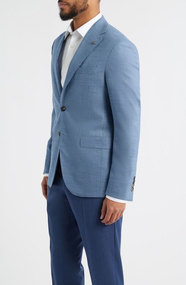 ジャックビクター メンズ アウター ジャケット・ブルゾン ウール コート Jack Victor Midland Contemporary Fitextured Light Blue Stretch Wool Sport Coat Light Blue ブルー ジャックビクター メンズ アウター ジャケット・ブルゾン ウール コート Jack Victor Midland Contemporary Fitextured Light Blue Stretch Wool Sport Coat Light Blue ブルー