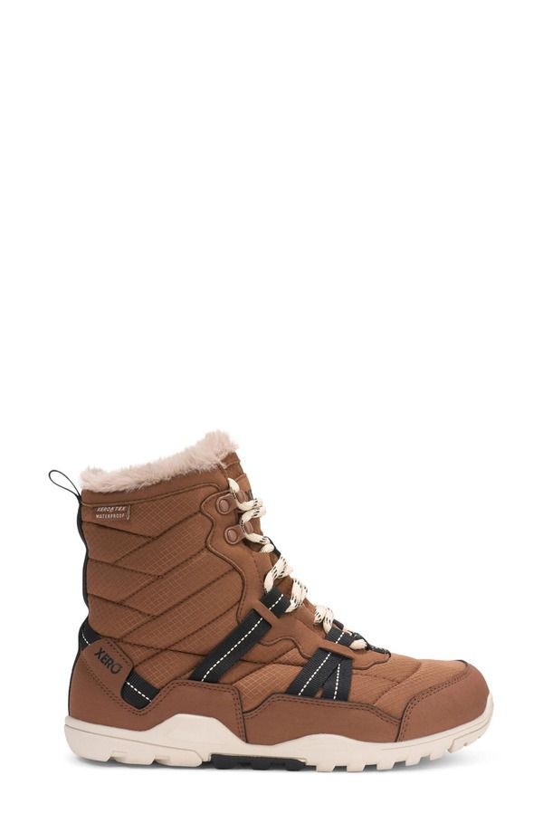 ゼロシューズ レディース ブーツ・レインブーツ XERO SHOES Alpine FauxFur Trim Boot Rawhide