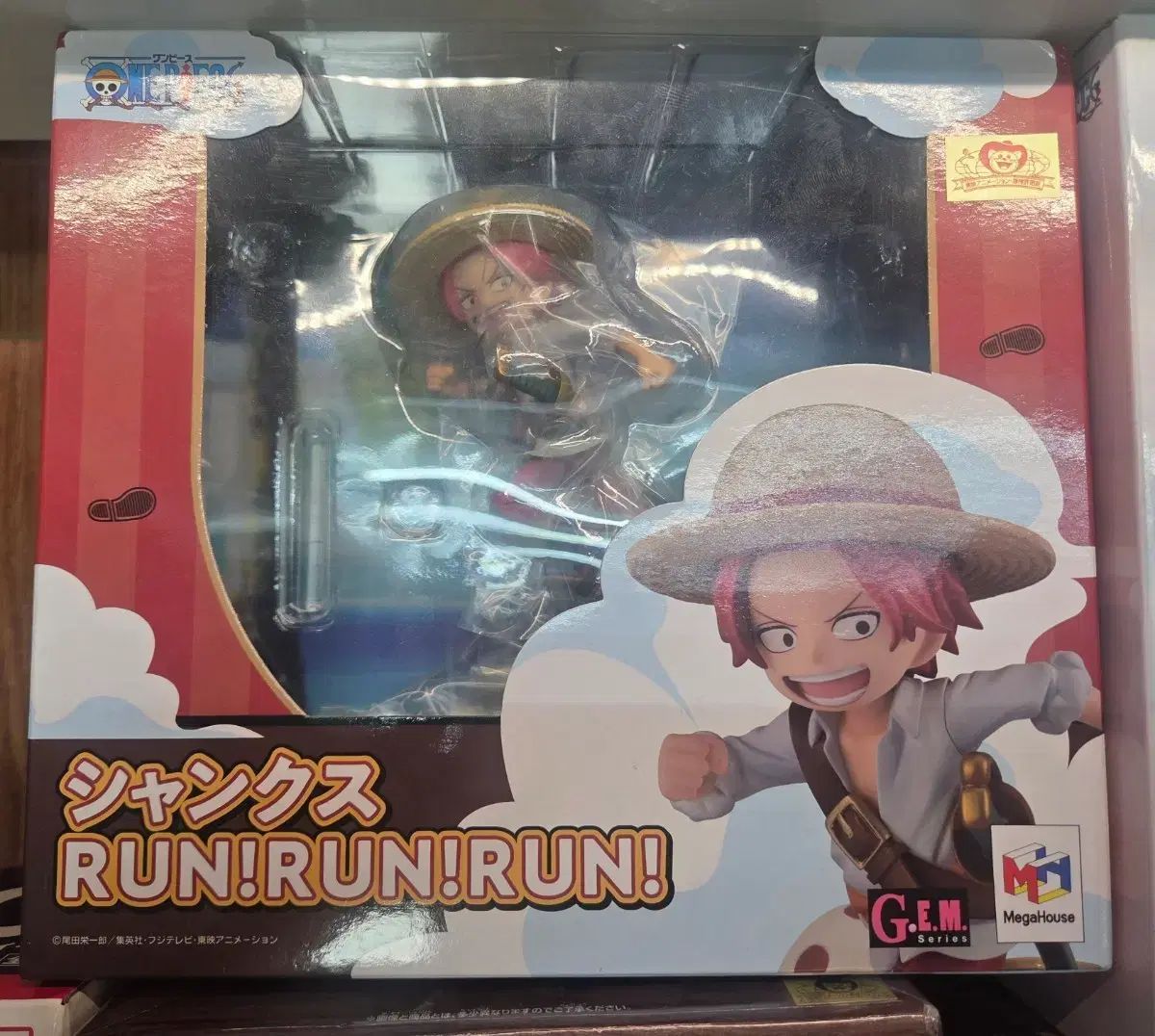 ONE PIECE メガハウス シャンクス RUN RUN RUN フィギュア