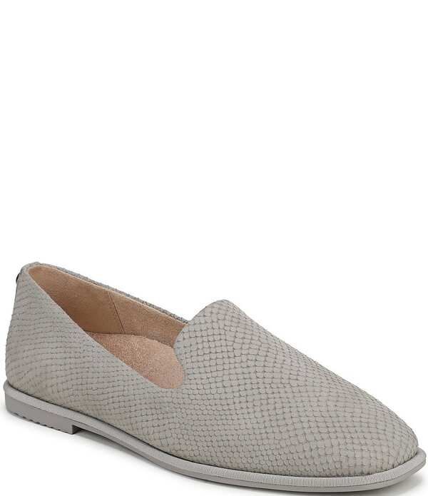 バイオニック レディース シューズ パンプスエード ローファー Vionic Willa 20 Embossed Suede Slip On Loafers Paloma Grey グレー