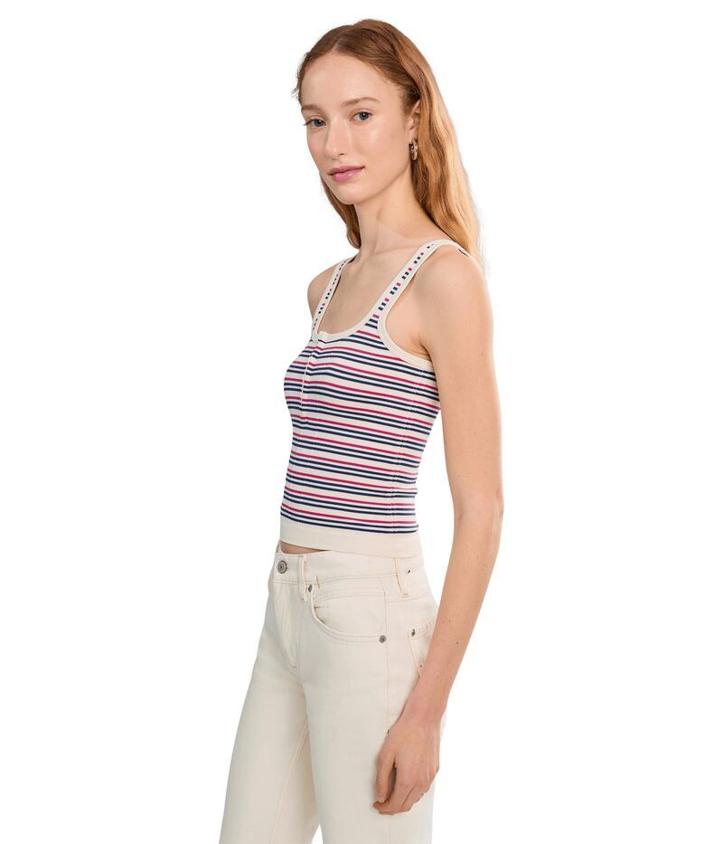 フリーピープル レディース トップス シャツ Free People Striped Simply Soft Cami Peri Combo ストライプ フリーピープル レディース トップス シャツ Free People Striped Simply Soft Cami Peri Combo ストライプ