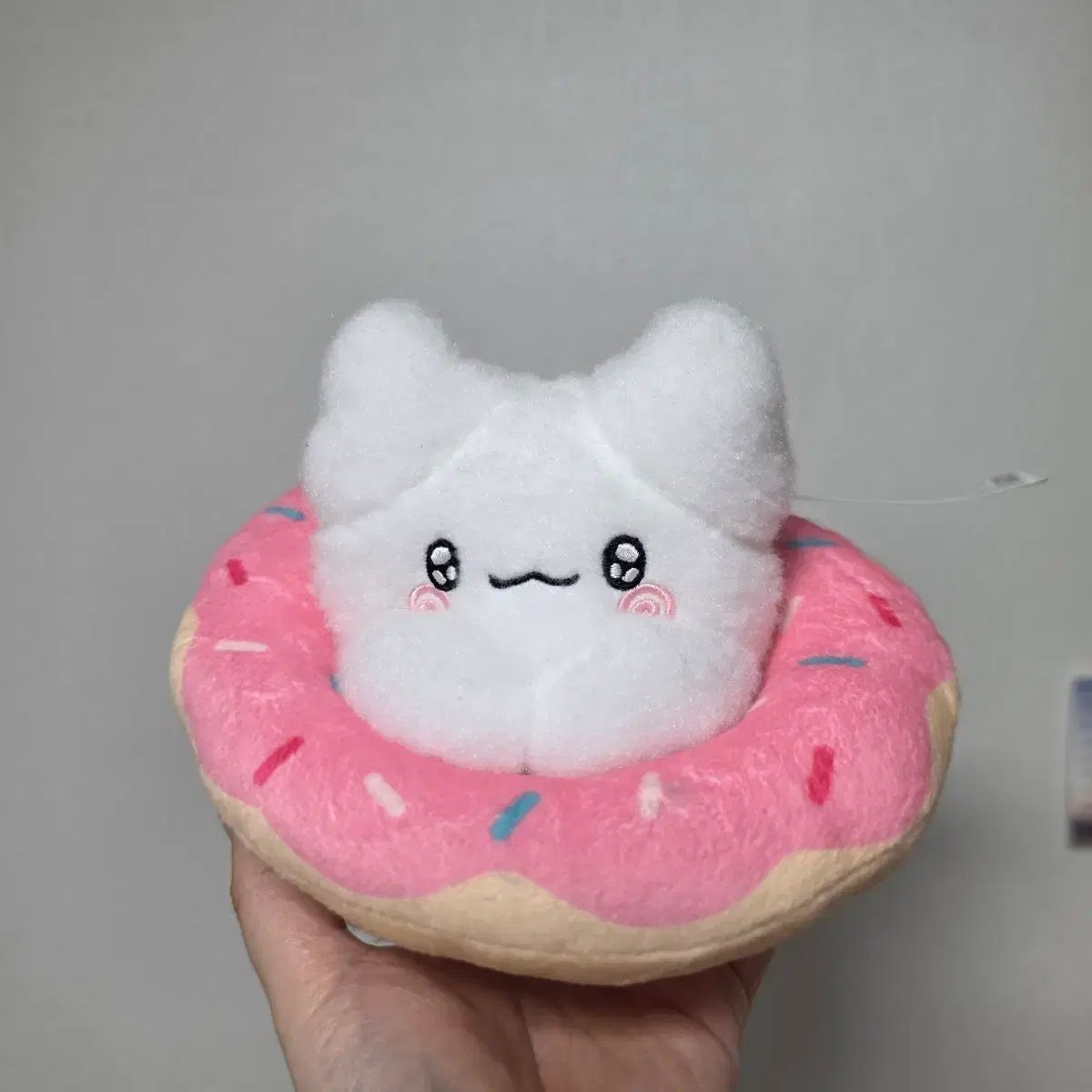 ハナマルオーバーアケヌ ピンクドーナッツ ぬいぐるみ