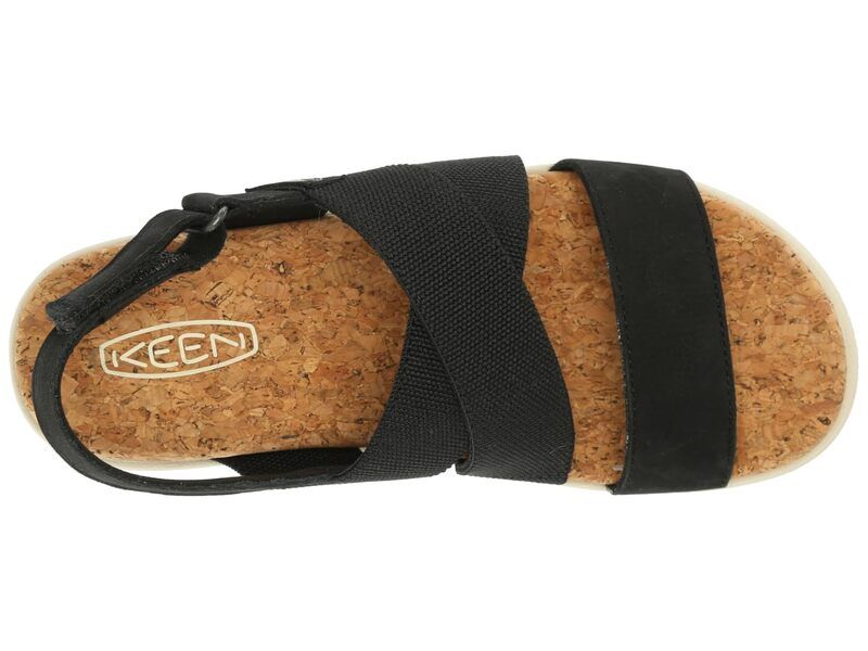 キーン レディース シューズ サンダル KEEN Elle Crisscross BlackBirch ブラック