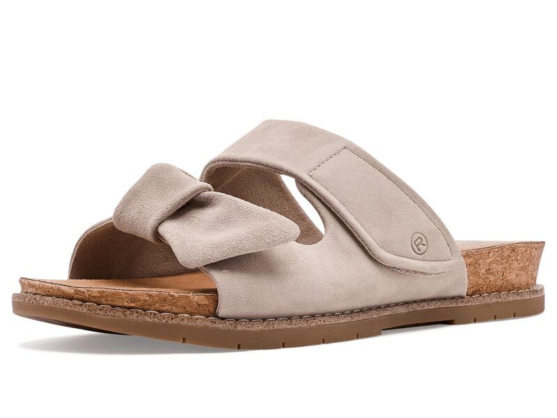 ロックポート レディース シューズ サンダル Rockport Zova Taupe Suede トープ